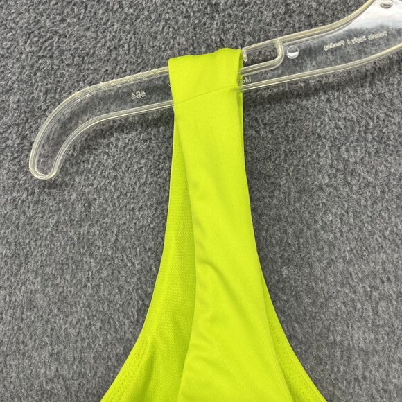 Nike Women's Big Logo Lined Bikini Top Swim NESSC251 312 Green Size Large - Picture 10 of 13